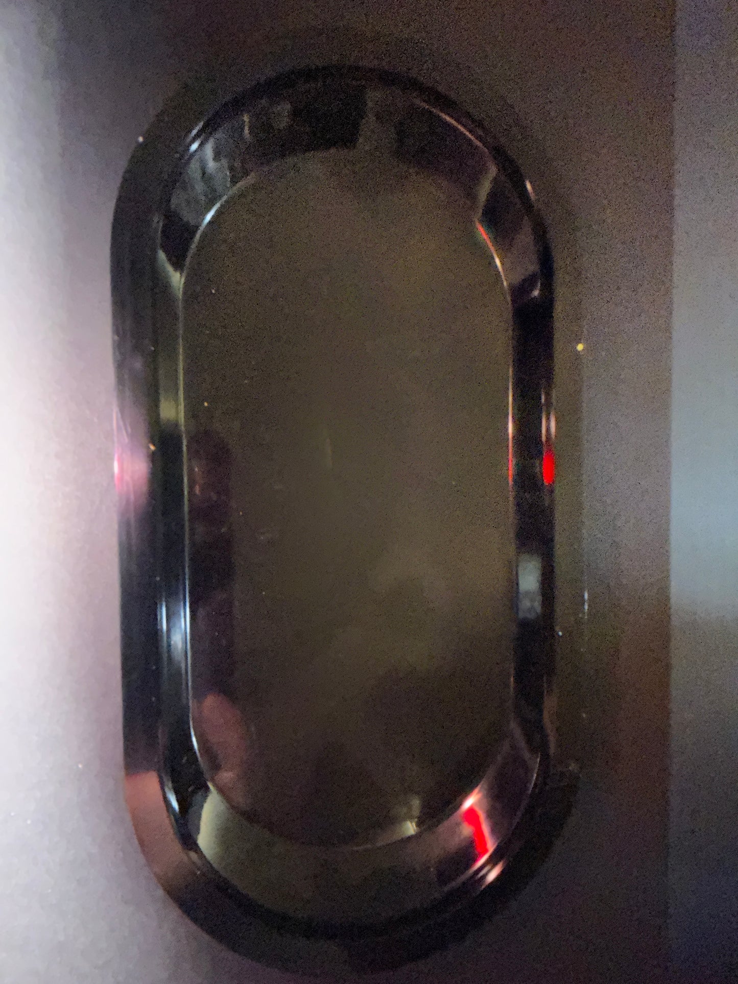 Small black rolling tray