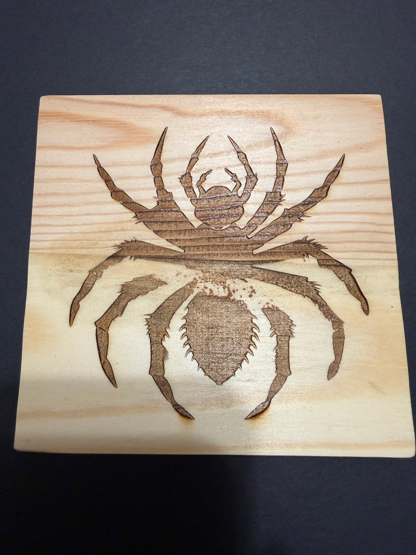 Square spider coaster