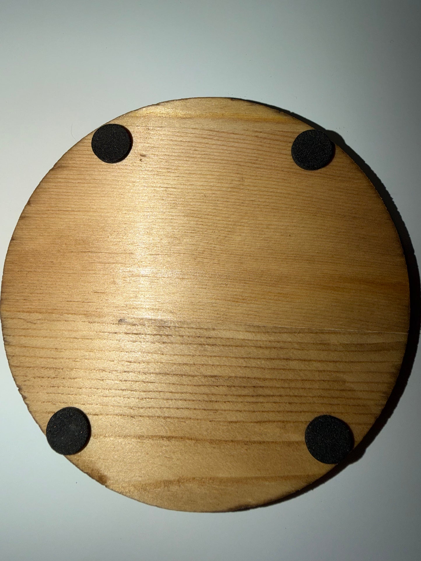 Circular skull coaster